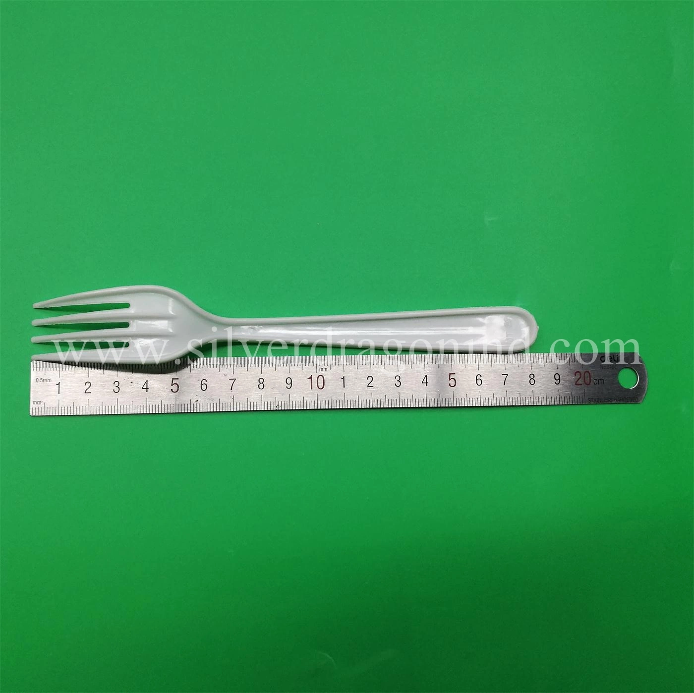 Heavy Weight 7 Inch PP Plastic Disposable Cutlery Fork Knife Spoon