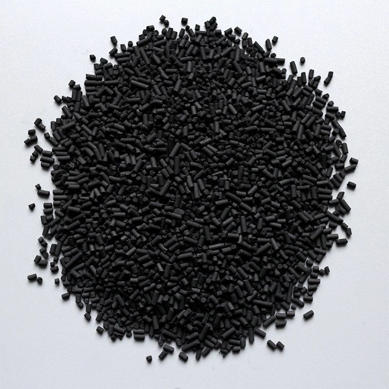 Factory Direct 1000 Iodine Value Pellet/Column/Cylinder/Extruded Activated Carbon for Water Purification