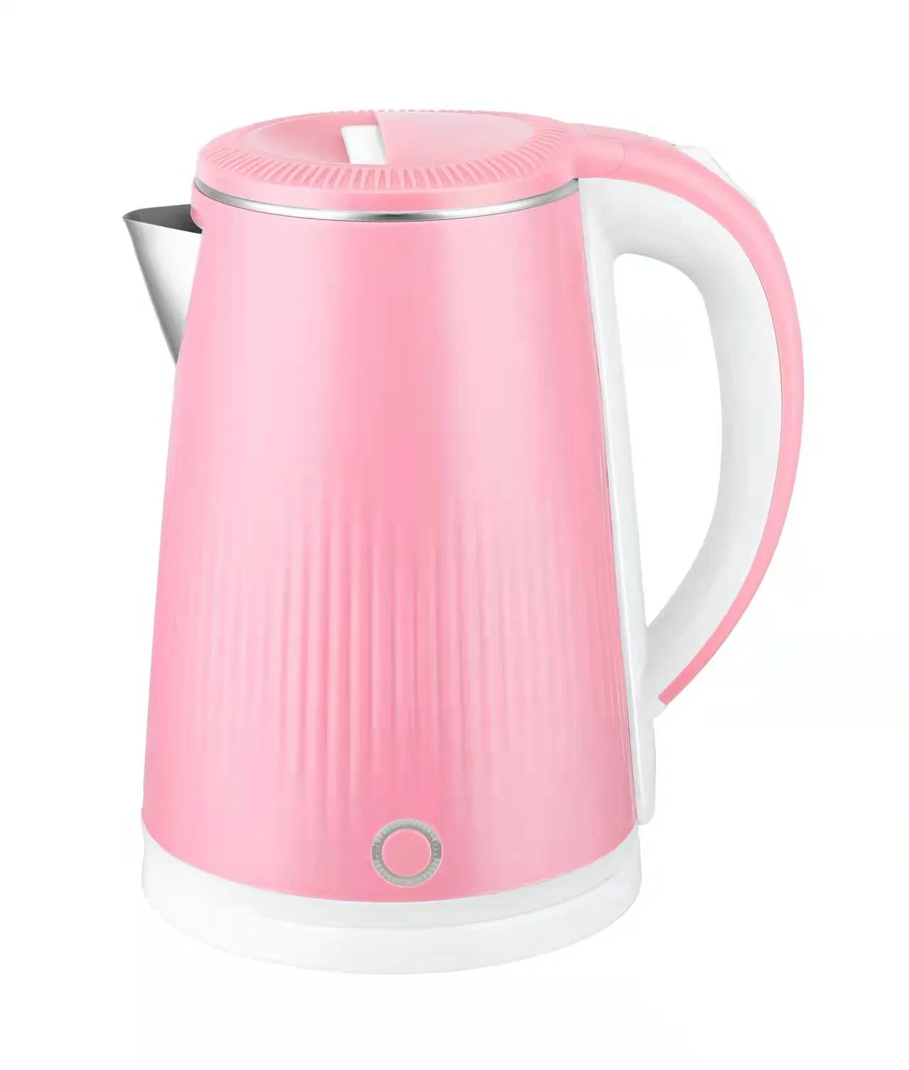 1.8 Liter Double Wall Electric Tea Kettle 201 304 Stainless Steel Electric Kettle Rapid Boiling Kettle
