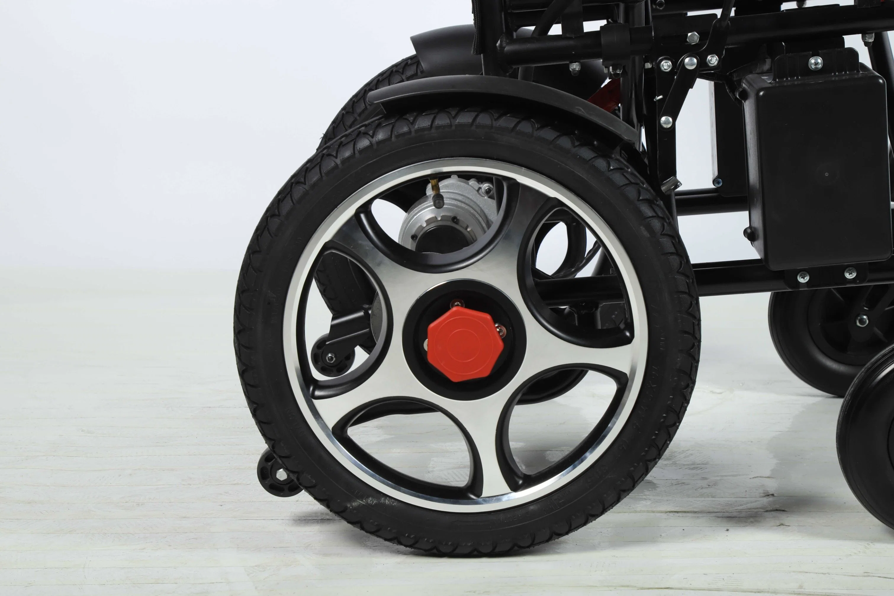 Good Price New Aluminium Alloy Heavy Duty Power Electric Scooter Manual Wheelchair