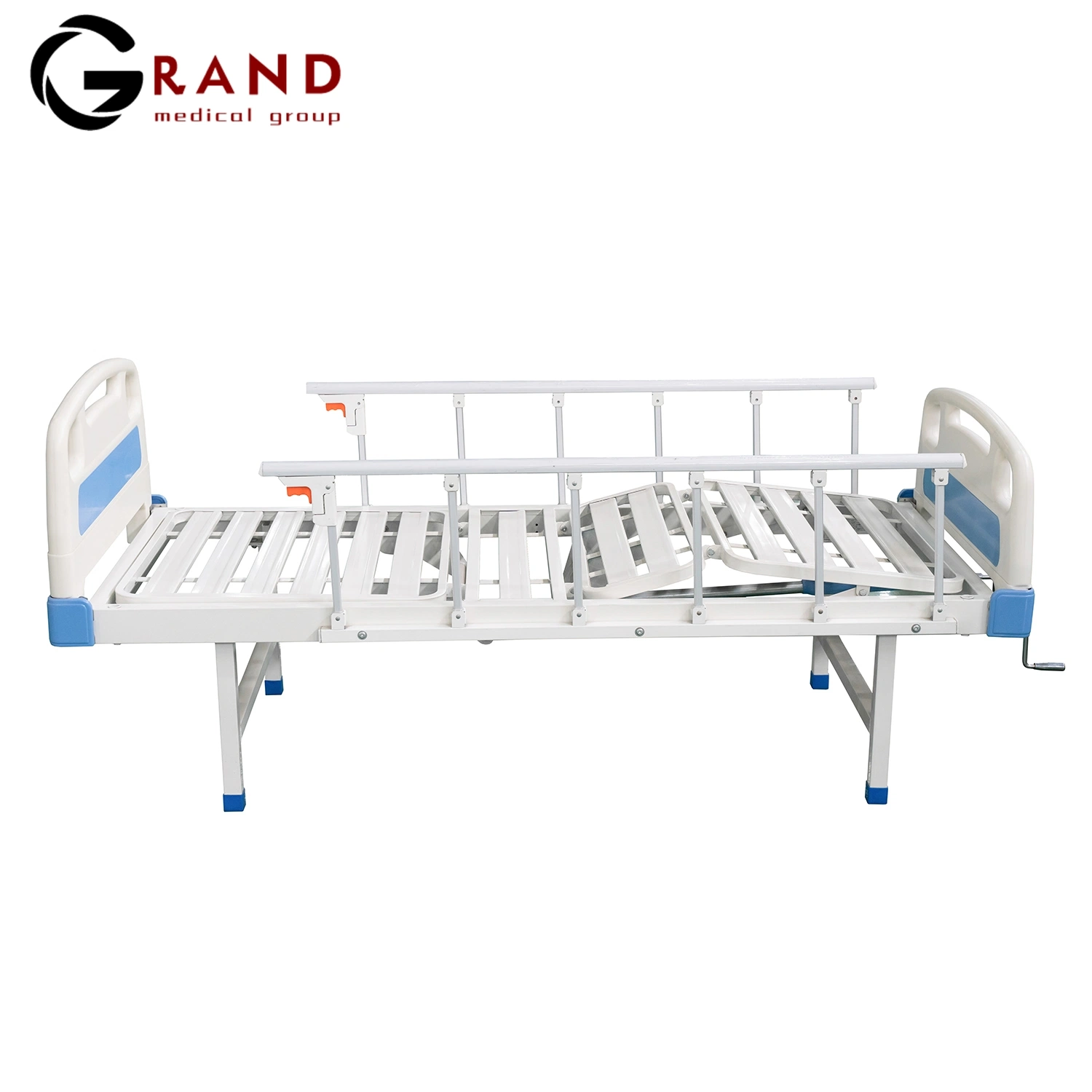 Best Choice and Best Discounts Manual Surgical Double Crank Hospital Bed Hospital Furniture for ICU Patient