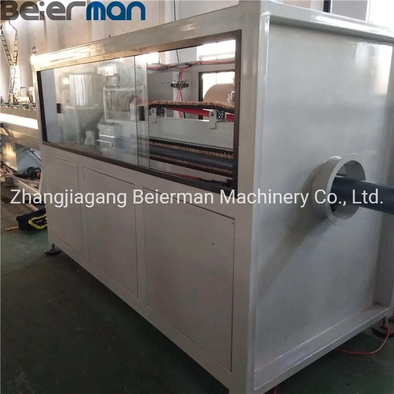 Beierman Vente à chaud 125mm-280mm machine de fabrication de tuyaux PVC Sjsz80/156 Twin Ligne de production de tuyaux en plastique d'extrusion à vis