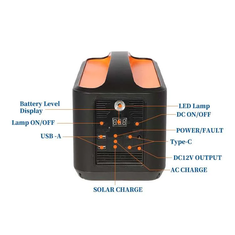 Jcns Portable 300W off-Grid DC Output Solar Energy System Power Charger