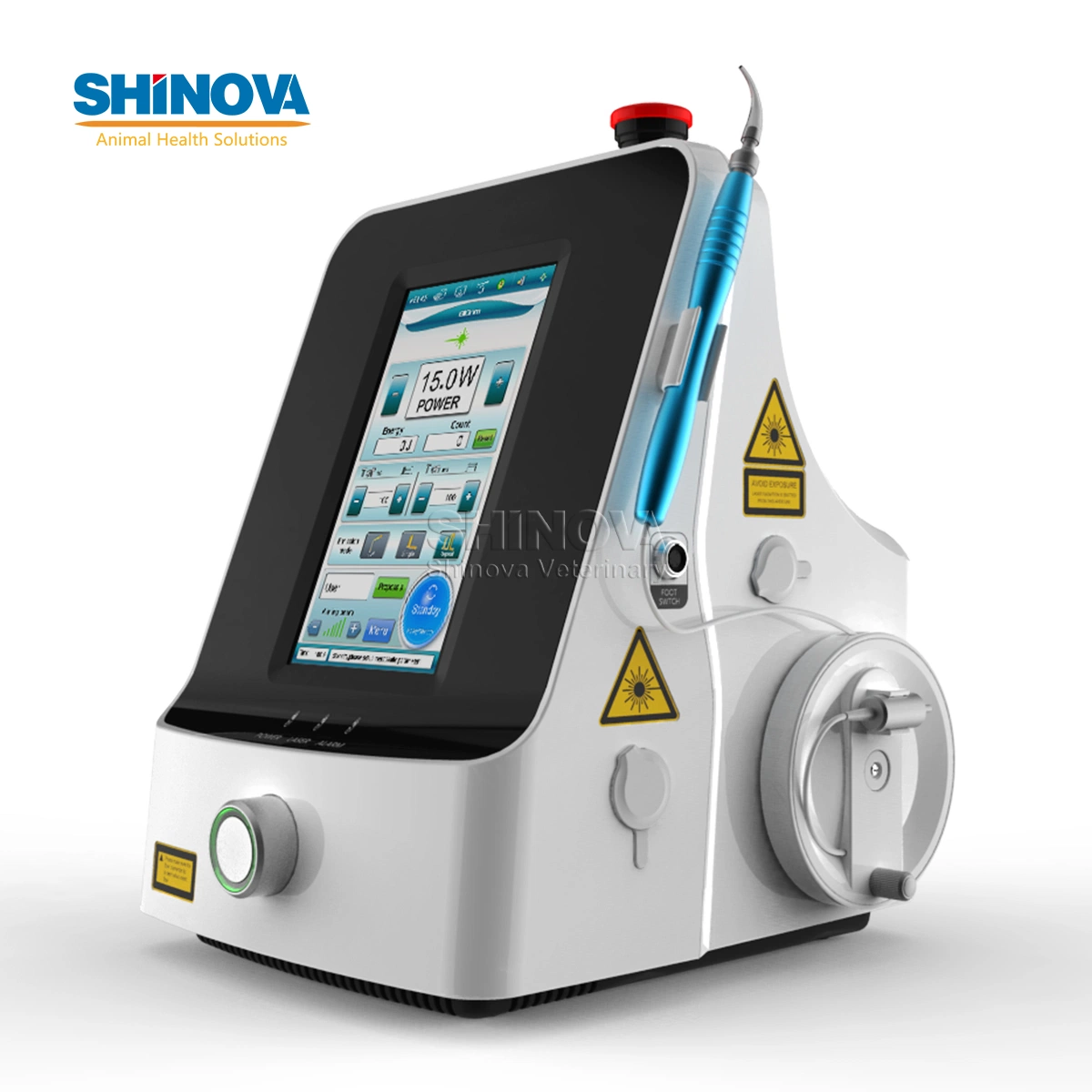 علاج ليزر فيزيائي من الفئة الرابعة من Shinova 980nm 810nm الماكينة