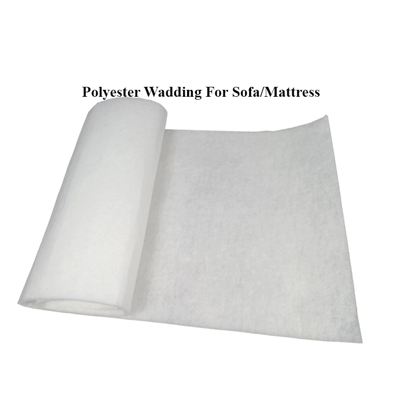 Polyester-Wadding Plant Compressed Roll Sheet Nonwoven Fabric for Sofa Mattress