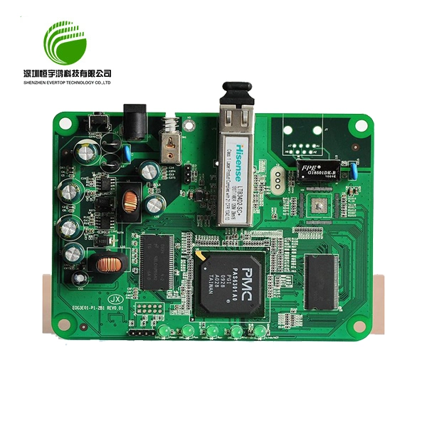 One Stop Service Customized PCBA & PCB Assembly Gigabit Ethernet Switch Fiber Optical Media Converter PCBA