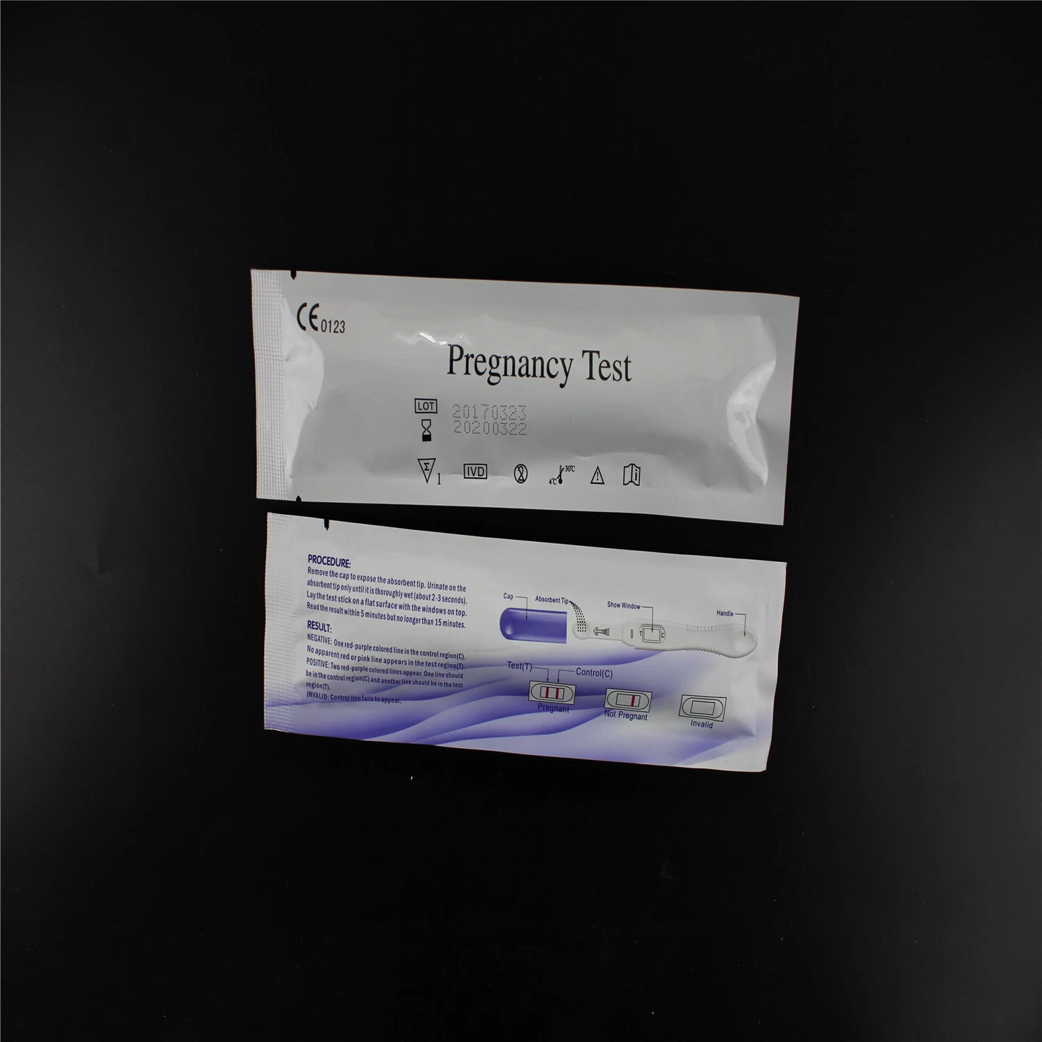 Personal Early One Step HCG Urine Pregnancy Test Kits Strip