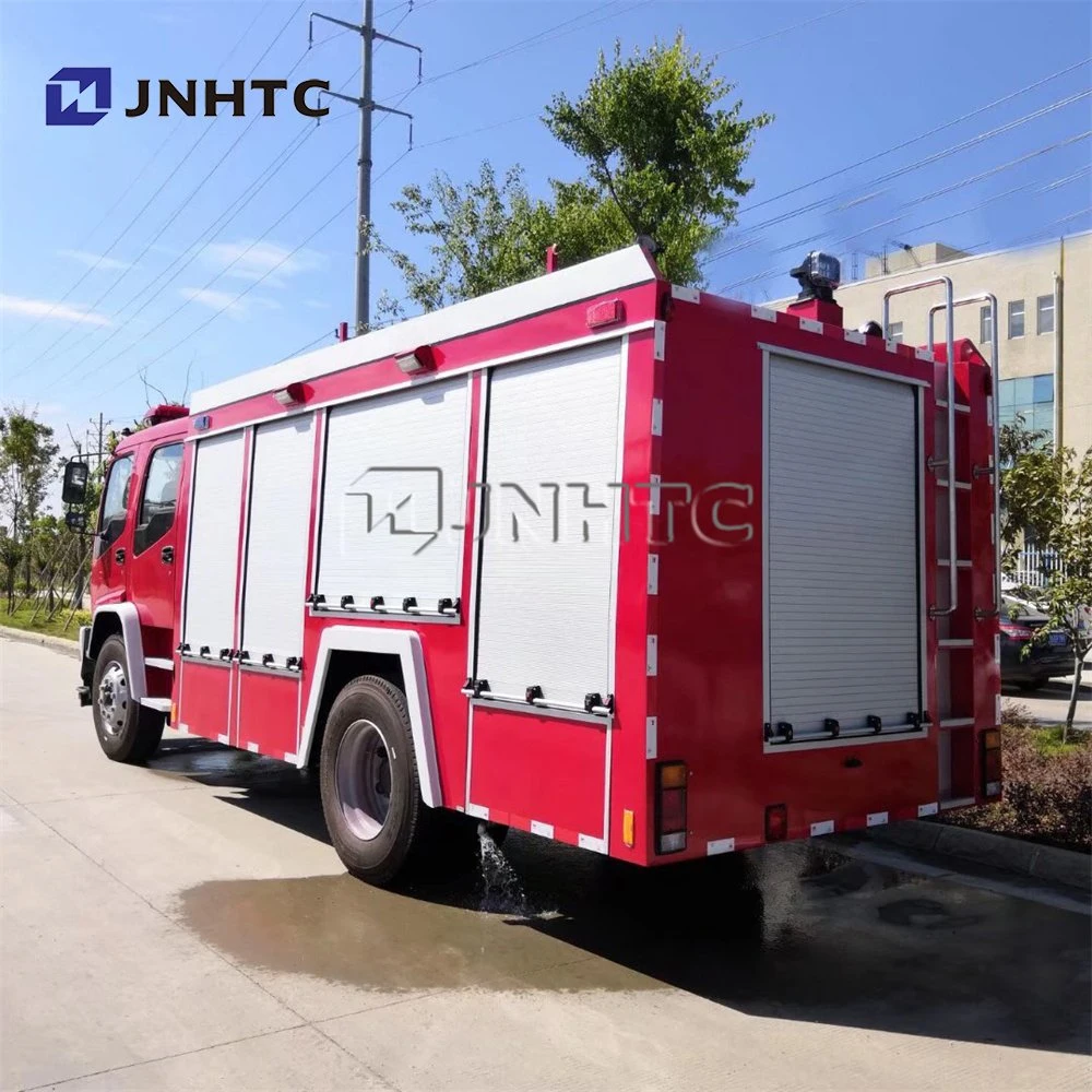 China Double Row Cabin 6 Wheels Water Tanker Foam Fire Fighter Truck Fire Fighting Trucks for Sale