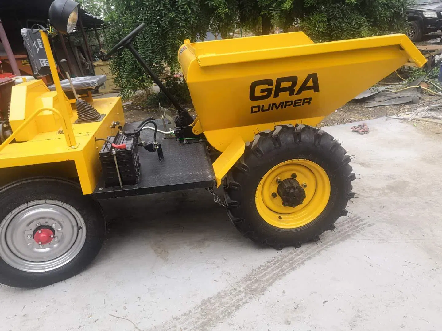 2999$ Mini Dumper Hydraulic Tipping 1 Ton Loader