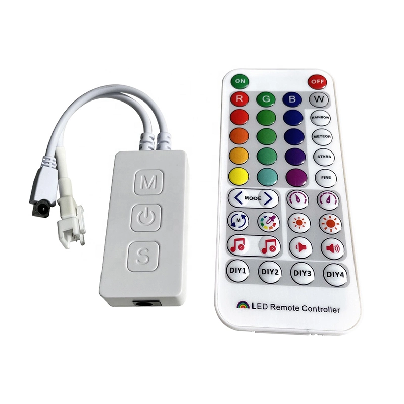 Sp511e WiFi Ws2811 Ws2812b Addressable RGB LED Strip Controller Alexa Smart SPI Voice APP Control für Andriod iOS DC5-24V