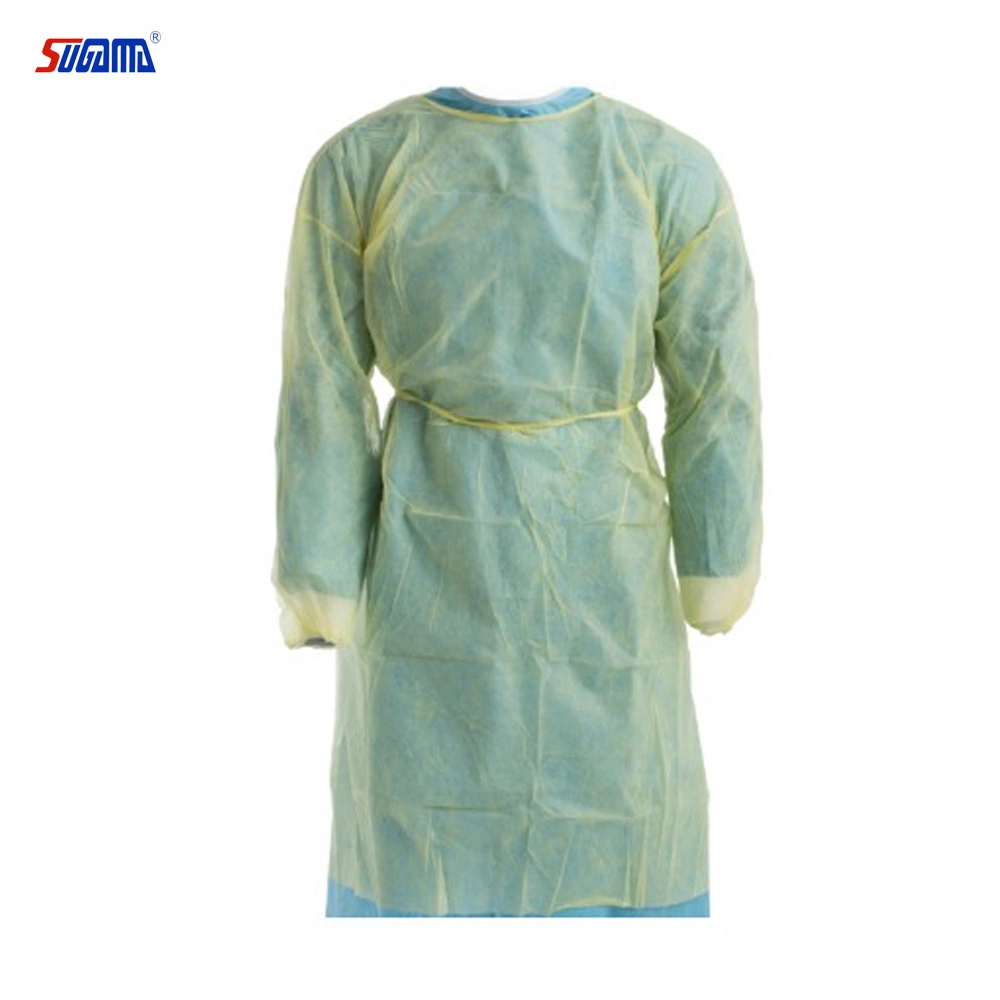 Disposable Medical Use Protective Clothing, Microporous Coverall and Isolation Gown
