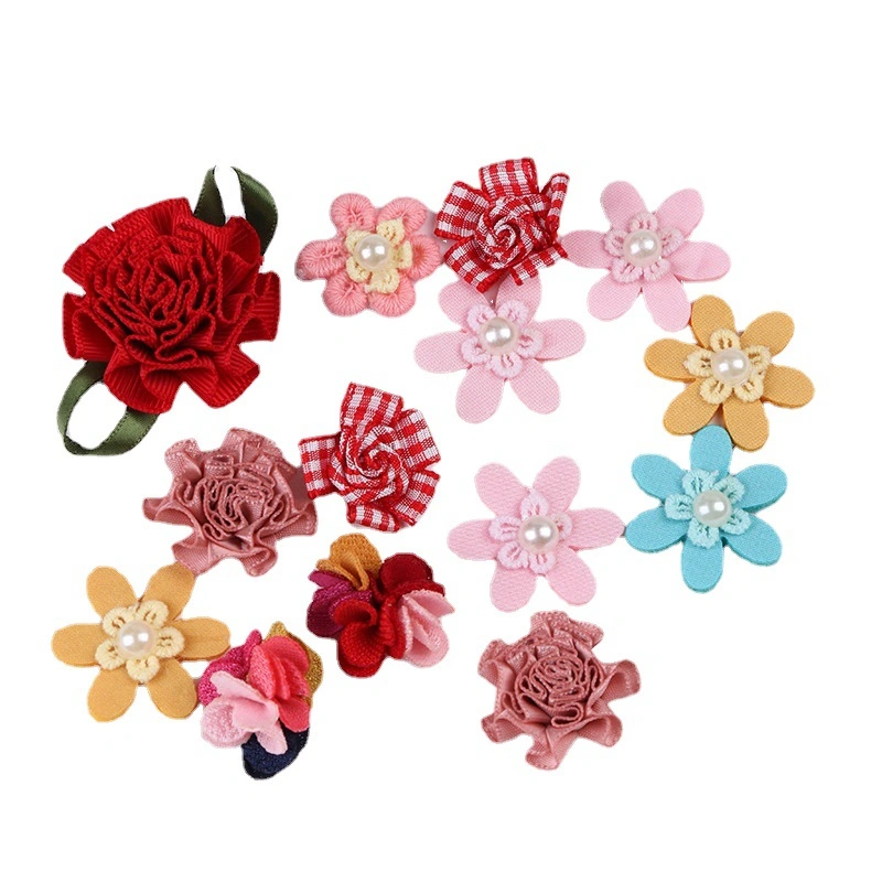 Handmade Clothing Decorative Accessories Cloth Paste Water Soluble Embroidery Small Flower Patch