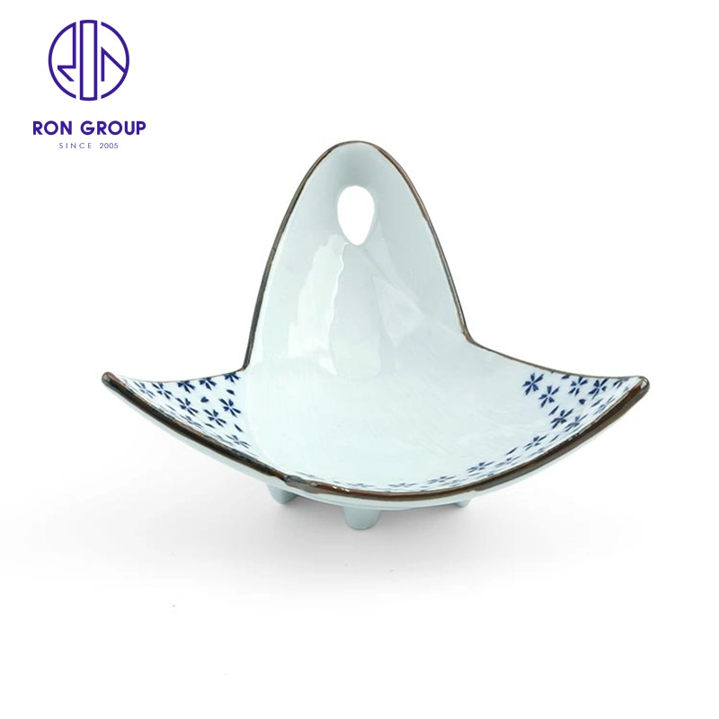 Wholesale/Supplier Ceramic Unique Diamond Style Bowl Clod Dish Dinnerware Tableware for Hotel Restaurant Catering