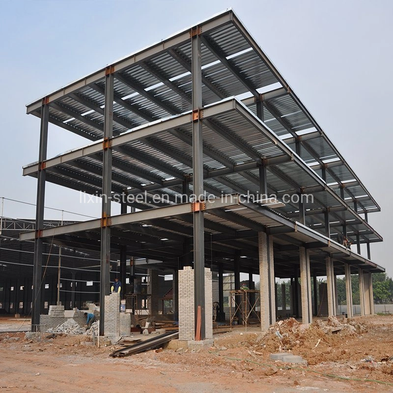 Multi-Storey Steel Construction Prefabricated Building Steel Hotel Office Apartment