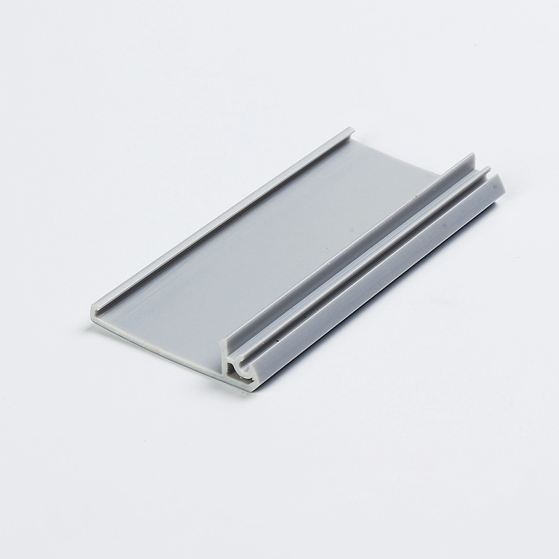 PVC ABS PP PC PE Rigid Aluminum Filmed Decorating Protective Cover Plastic Extrusion Profile