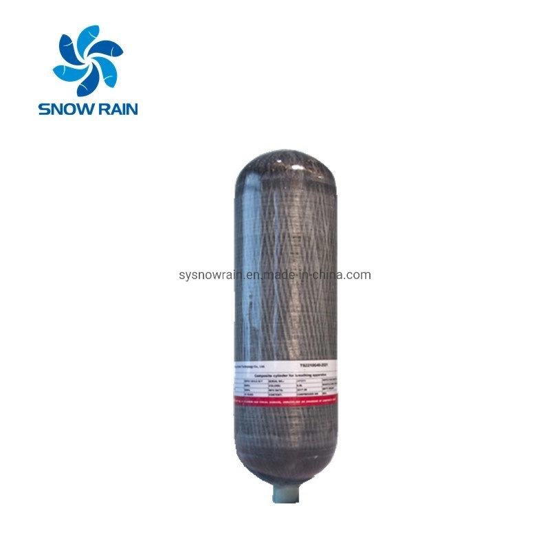 Manufacturer Direct Sale Promotion Popular High Pressure Seamless 6.8L Carbon Fiber Scba Gas Cylinder