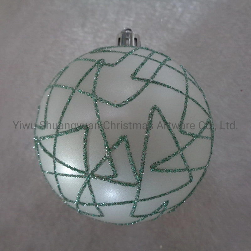 Artificial Christmas Baubles Balls for Holiday Wedding Party Decoration Supplies Hook Ornament Craft Gifts