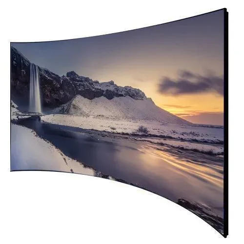 16: 9 200 Inch Curved Frame Projection Screen for Events