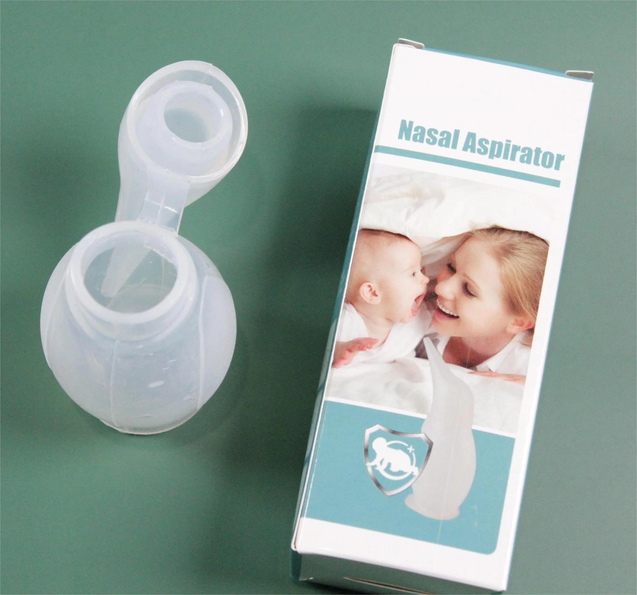 Aspirateur à bec en silicone, nouvelle conception, aspirateur nasal pour nourrisson Pour le nettoyage des bébés