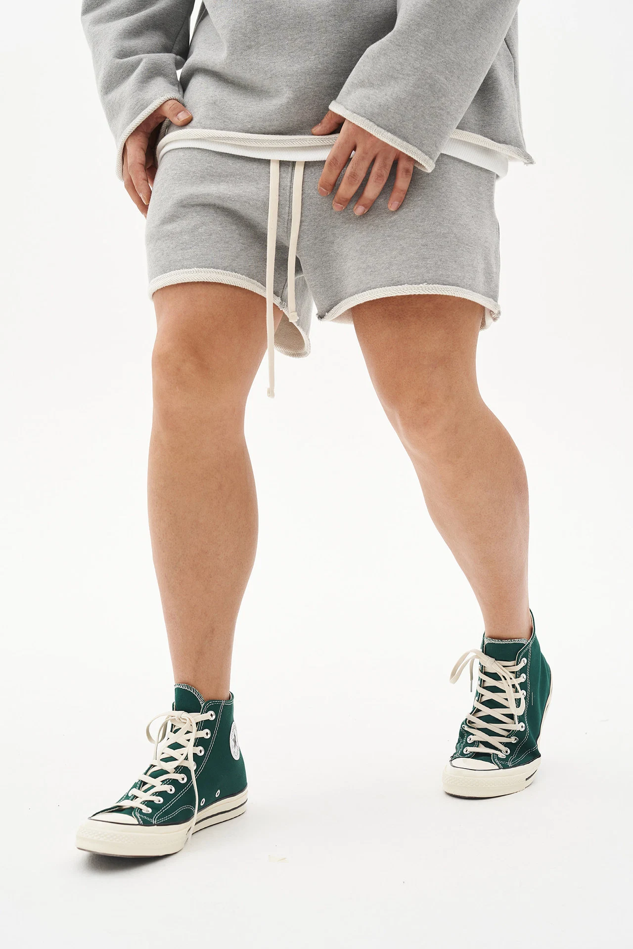 Herren′ S Loose Sport Zip Side Pocket Herren Basketballhose Lässige Kurze Hose Fitnesshose