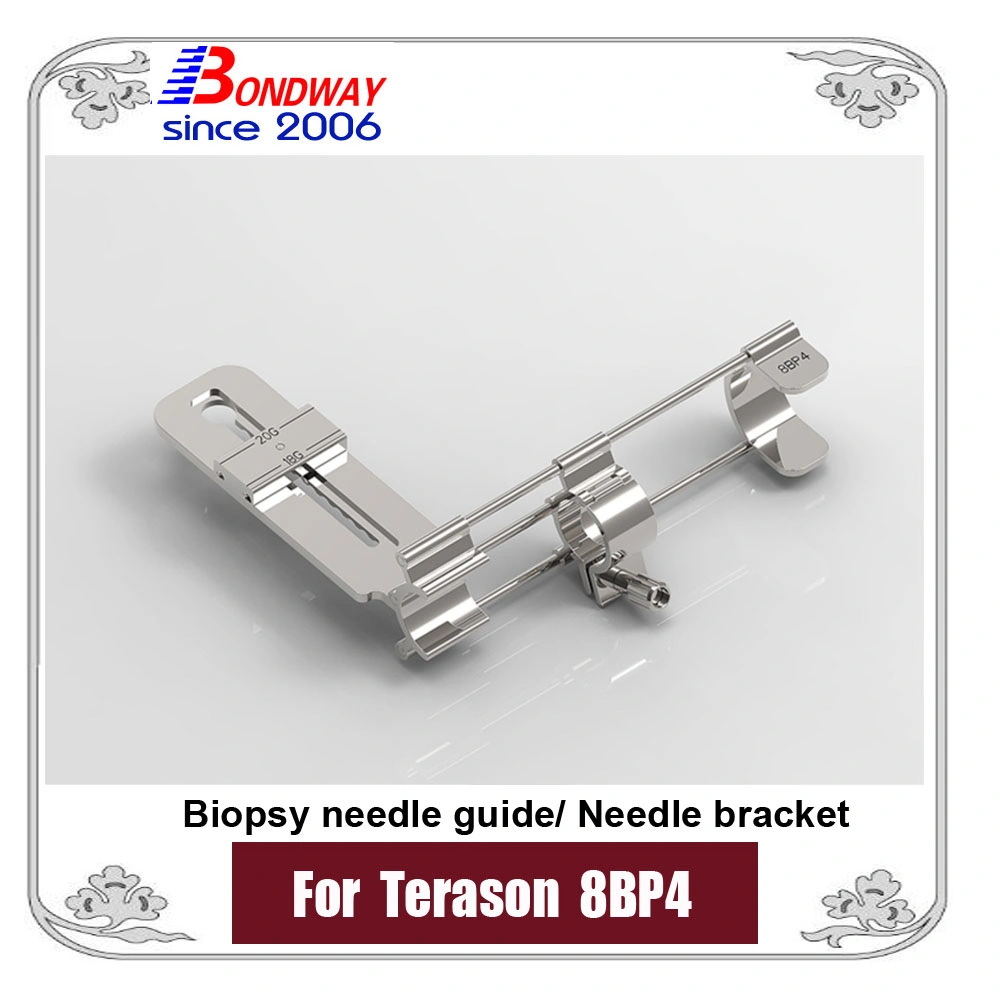 Terason Ultrasound Endocavity Transducer 8bp4, Ultrasonic Transducer, Reusable Stainless Steel Biopsy Needle Guide, Transpireneal Prostate Biopsy