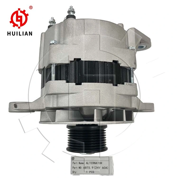 Стартер-генератор Cummins 4bt3.9 6bt5.9 24V 60A для Строительный дизельный двигатель