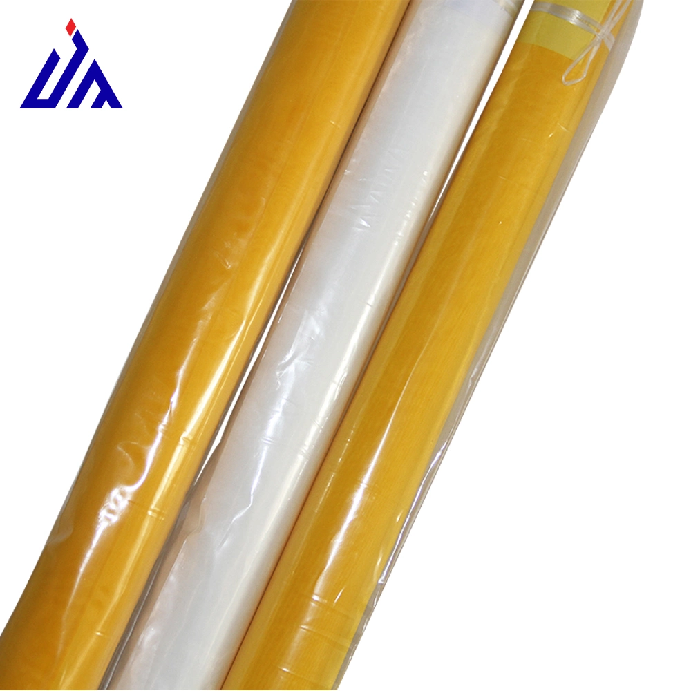 Yellow Polyester Monofilament Screen Printing Silk Screens 43t Mesh