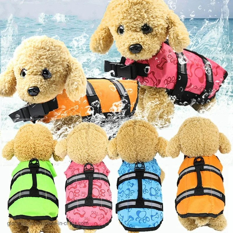 Piscine extérieure de la vie de chien Veste Gilet maillot de bain Accessoires pour animaux de compagnie