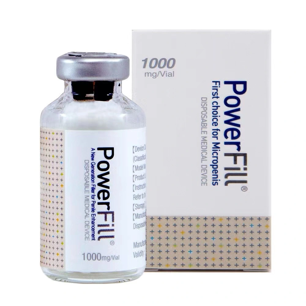 Korea Powerfill PLA Dermal Filler Injection Polylactic Acid Dermal Filler Pdlla 1000mg/ Bottle New Generation Human Shape Filler Breast Buttock Injection Price