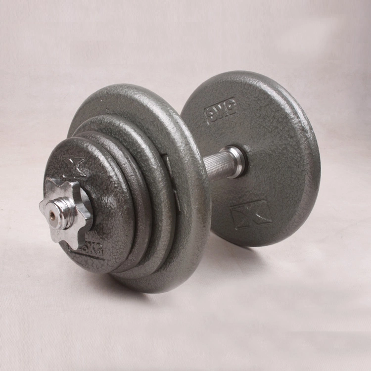 Wholesale/Supplier Sporting Goods Weightlifting Dumbbells Gym Dumbbell Fitness Equipment Flat Cast Iron Dumbbell Gym Equipment