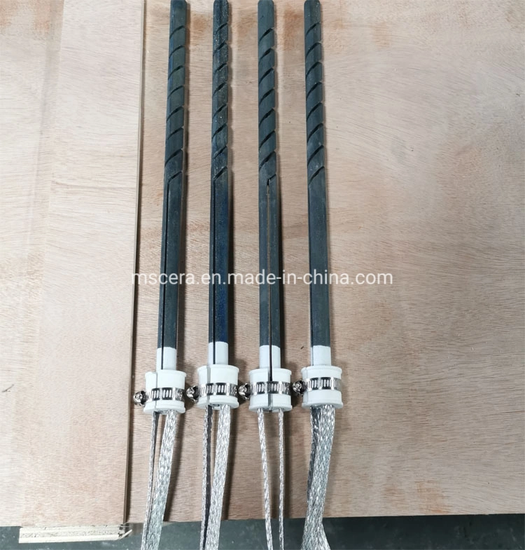 Electric Double Spiral Ceramic Silicon Carbide Sic Heating Element