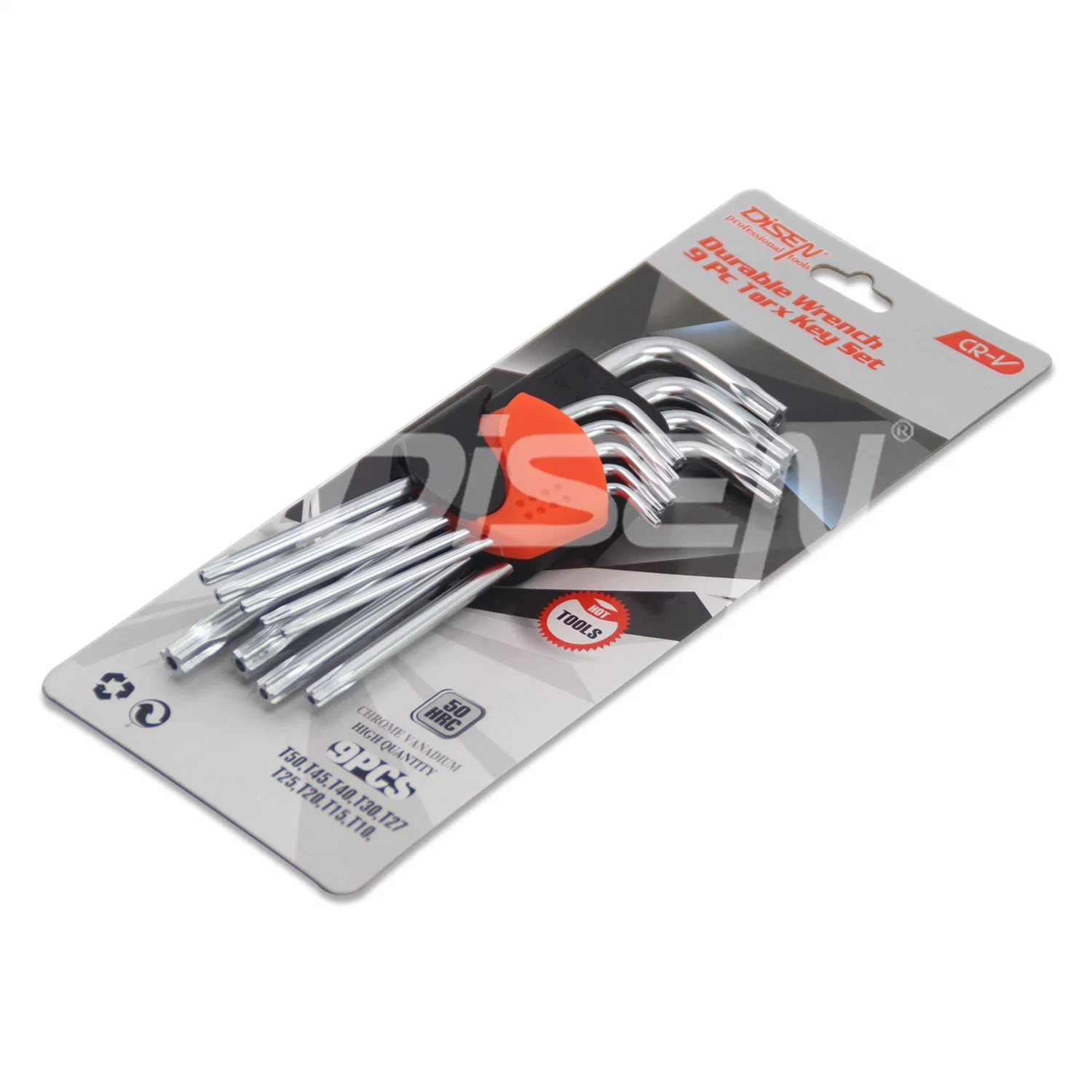 Hex Key Torx End Ball End Plat Point Allen Key L Wrench Set