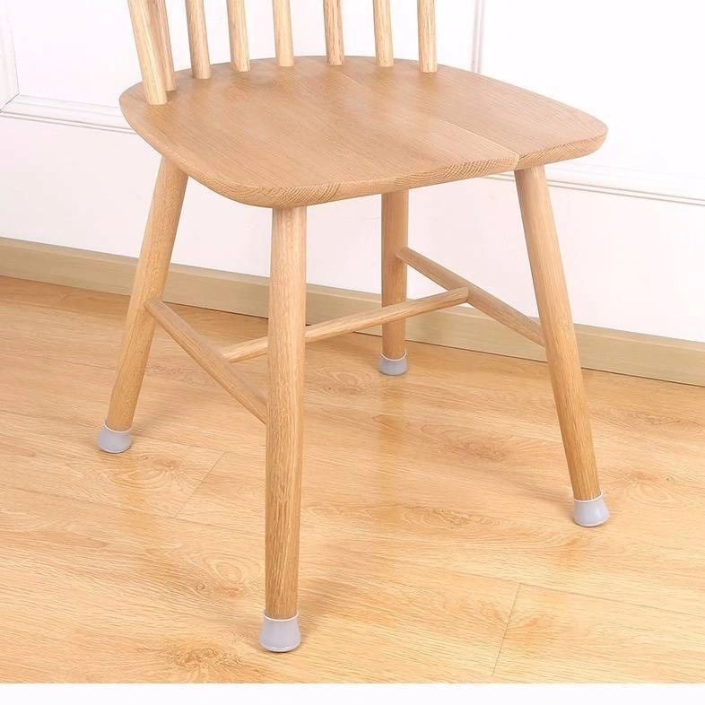 Solid Wood Table and Chair Foot Pad Silicone Foot Cover Anti-Slip Mute