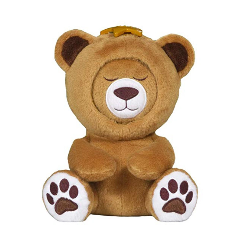 2022 Smile/Angry/Emij New Design Brown Plush Soft Stuffed Teddy Bear Toys for Kids