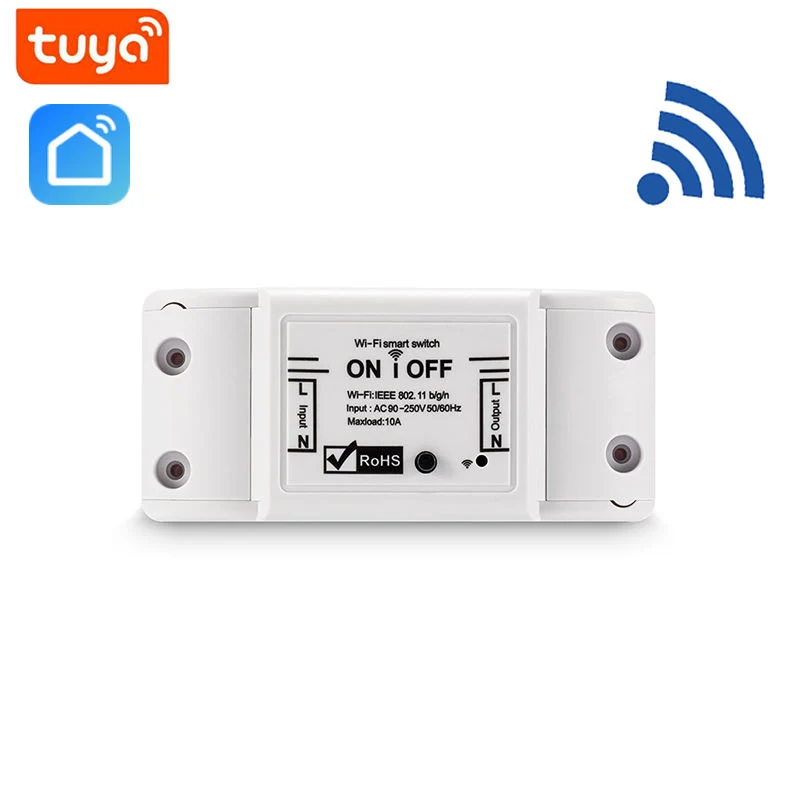 Smart Home commutateur IoT Smart WiFi 10 a AC 90-250 V. Disjoncteur