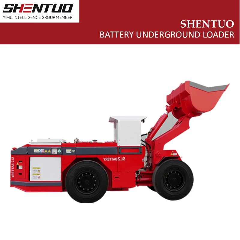 SL02 Battery 2ton 3ton Battery Driven Wheel Underground Mining Loader Underground LHD