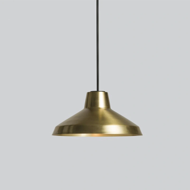 Single Pendant Light Creative Bedroom Head Idun Modern Industrial Vintage Brass Pendant Light (WH-AP-295)