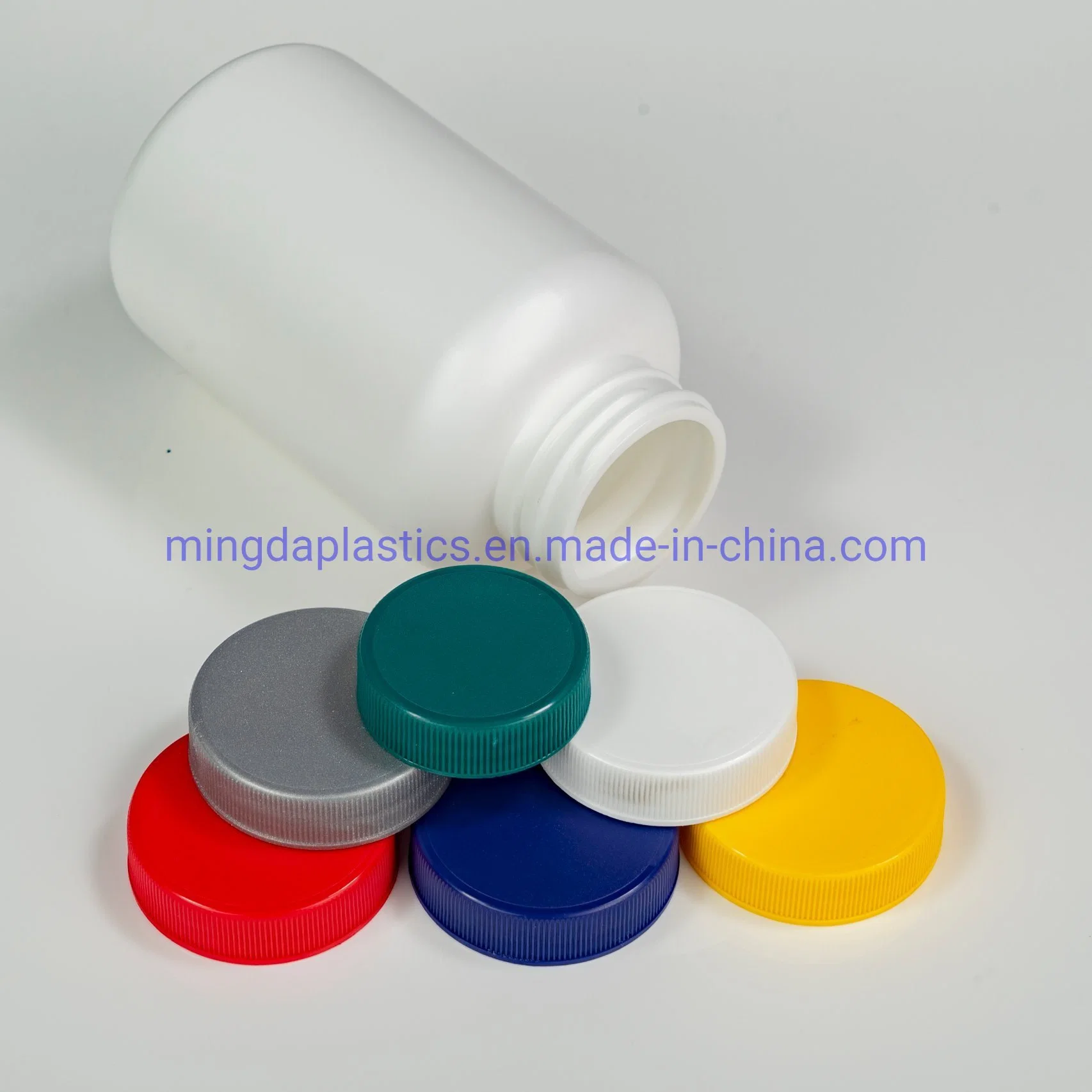 Common Size 120ml Pharmaceutical Plastic HDPE Packaging Tablets/Capsule Round Medicine Bottle CRC