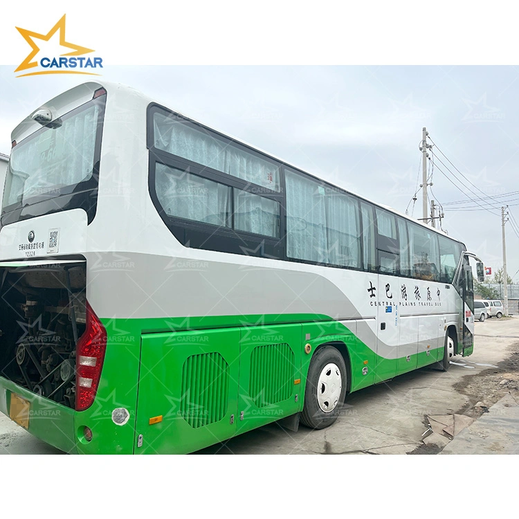 El lujo de segunda mano 50-55 plazas Yutong utilizan Diesel Manual de autobús de la ciudad de Bus de peluche