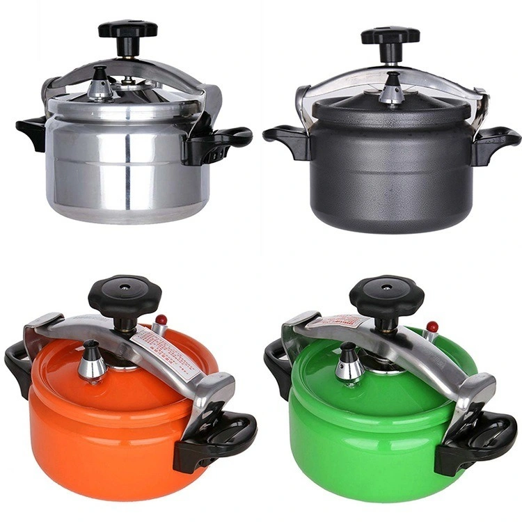 Stainless Steel Kitchenware Fryer Colorful Aluminium Alloy Pressure Cooker Pot