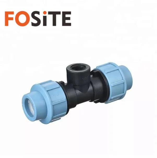 Pn16 Coupling PP Clamp Saddle HDPE Pipe Fitting Ball Valves PP Compression Fittings