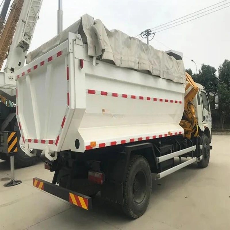 China Manufacturers Sale Low Cost Sanitation Garbage Truck