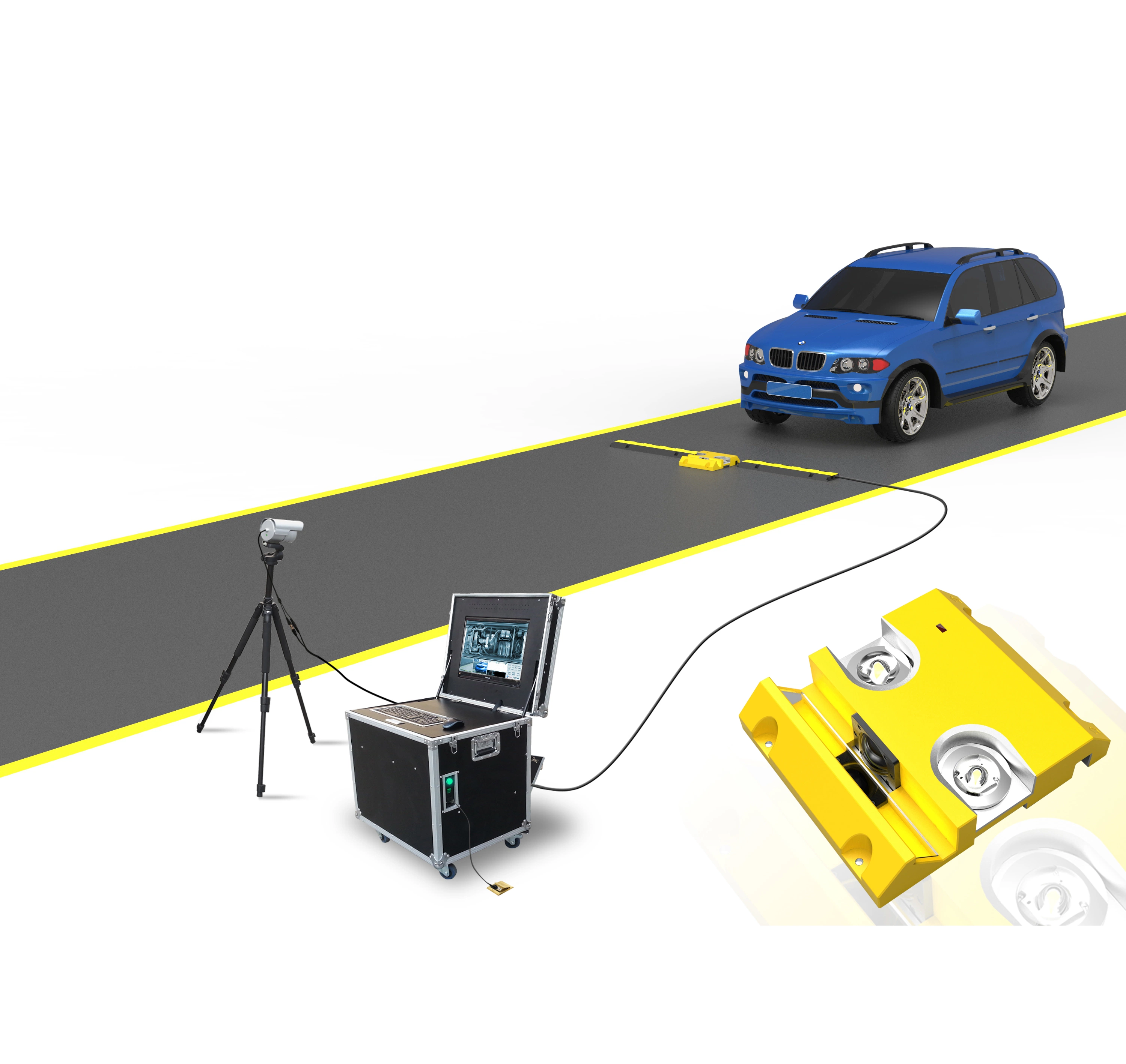 Top Sell Vehicle Security Checking Machine Under Vehicle Scanning Device