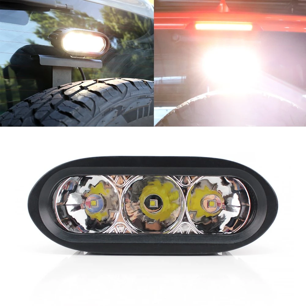 Vehicle Waterproof 6.3 Inch 30W Spot LED Light Bars 4X4 Brake LED Fog Pods Work Light for Car Truck Tractor Motorcycle