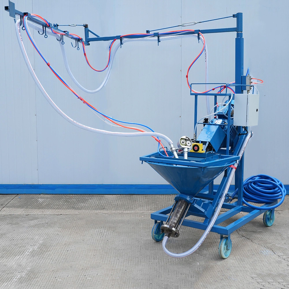 Grc Mortar Spraying Construction Engineering Cement River Embankment Guardrail Emulsion Paint Spraying Machine