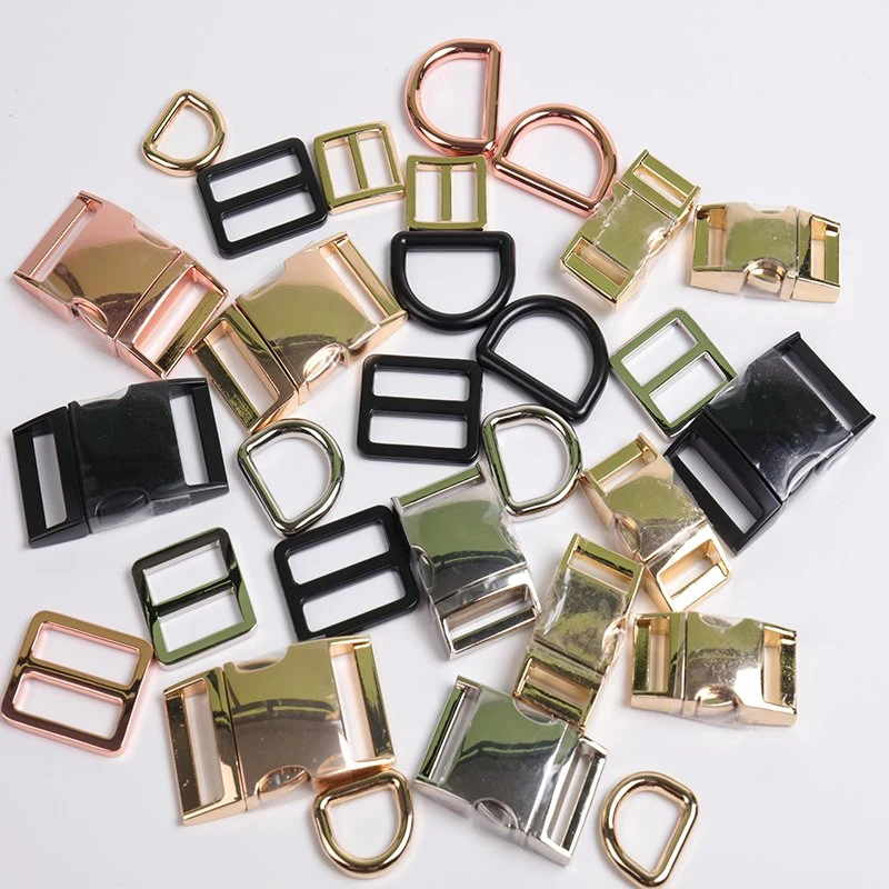 Multi Color Multi Size Quick Release Plastic Metal Slide Side Buckle for Belt Dog Collar Bag Lanyard