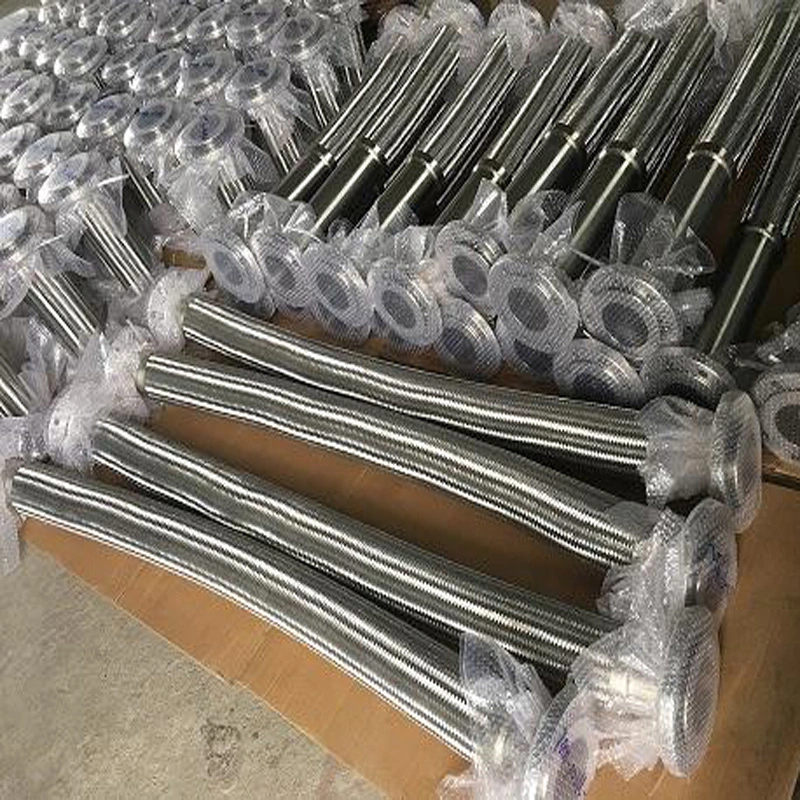 SS304 Braided Bellows Flexible Metal Hose Pipe for Conveying Steam