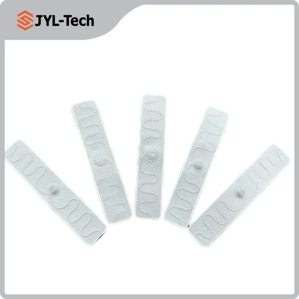 High Performance Durable RFID Woven Laundry Tag Smart Textile Label