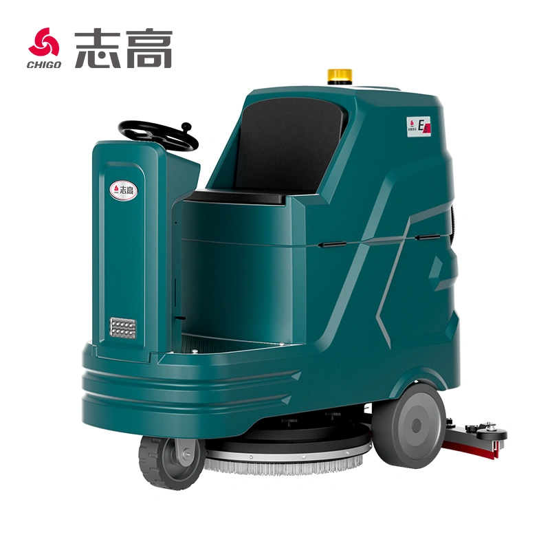 E5 Wholesale Electric Industrial Commercial Ride-on Floor Scrubber Cleaning Machine