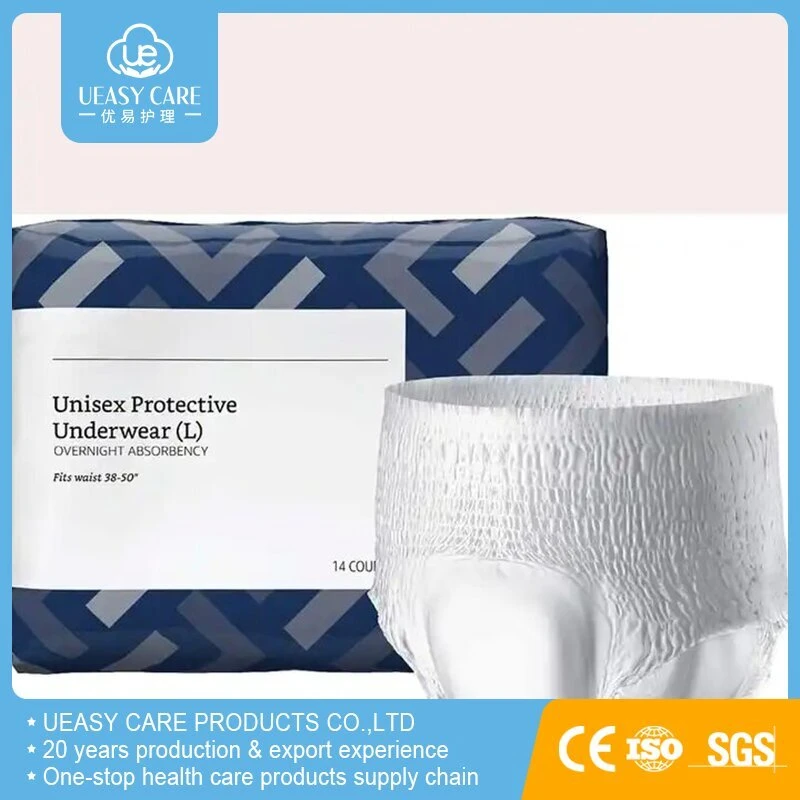 Hospital Home Use Cheap Price Adult Training Pull up Pants Diaper Disposable for Adult
